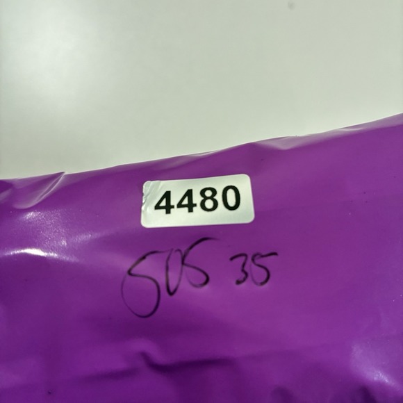 Levi's 505 Jeans 35x33 Beige Khaki Denim Cowboy USA White Tab (Tag 34x34) - Picture 10 of 10